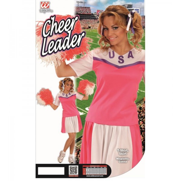 Στολή ενηλίκων Μαζορέτα Cheerleader M 00612 Αποκριάτικα 