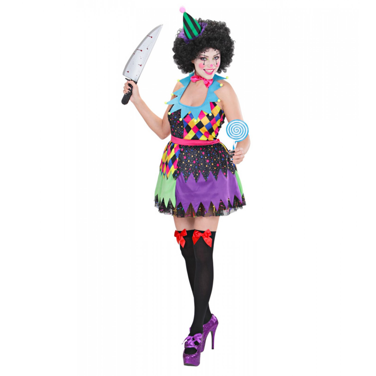 Στολή ενηλίκων διαβολικός Κλόουν Halloween 02322 Αποκριάτικα Στολή ενηλίκων διαβολικός Κλόουν Halloween 02322 Αποκριάτικα