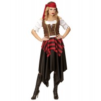 Στολή ενηλίκων Πειρατίνα Halloween Μ 05622 Αποκριάτικα 