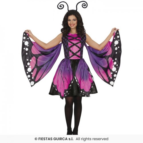 Στολή ενηλίκων Πεταλούδα μωβ 84117 Αποκριάτικα 