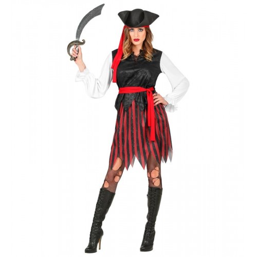 Στολή ενηλίκων Πειρατίνα Halloween XXL-ΧXXL 53059 Αποκριάτικα 