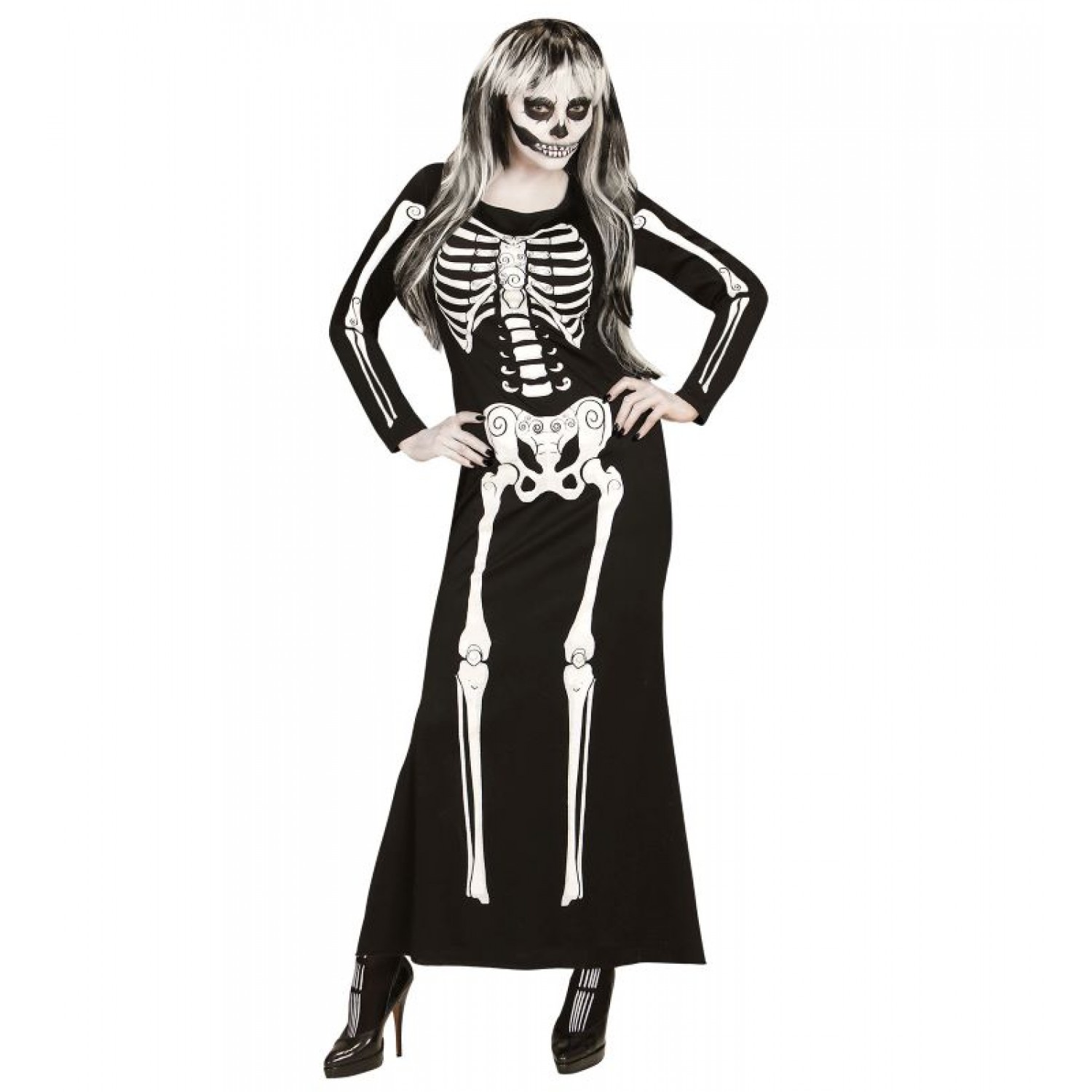 Στολή ενηλίκων Σκελετός Skelegance Halloween 65661 Αποκριάτικα 
