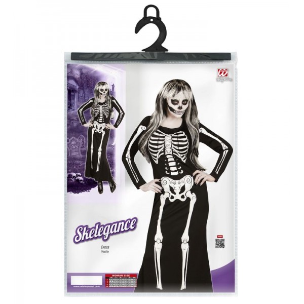 Στολή ενηλίκων Σκελετός Skelegance Halloween 65661 Αποκριάτικα 
