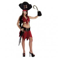 Στολή ενηλίκων Πειρατίνα Halloween 70525 Αποκριάτικα 