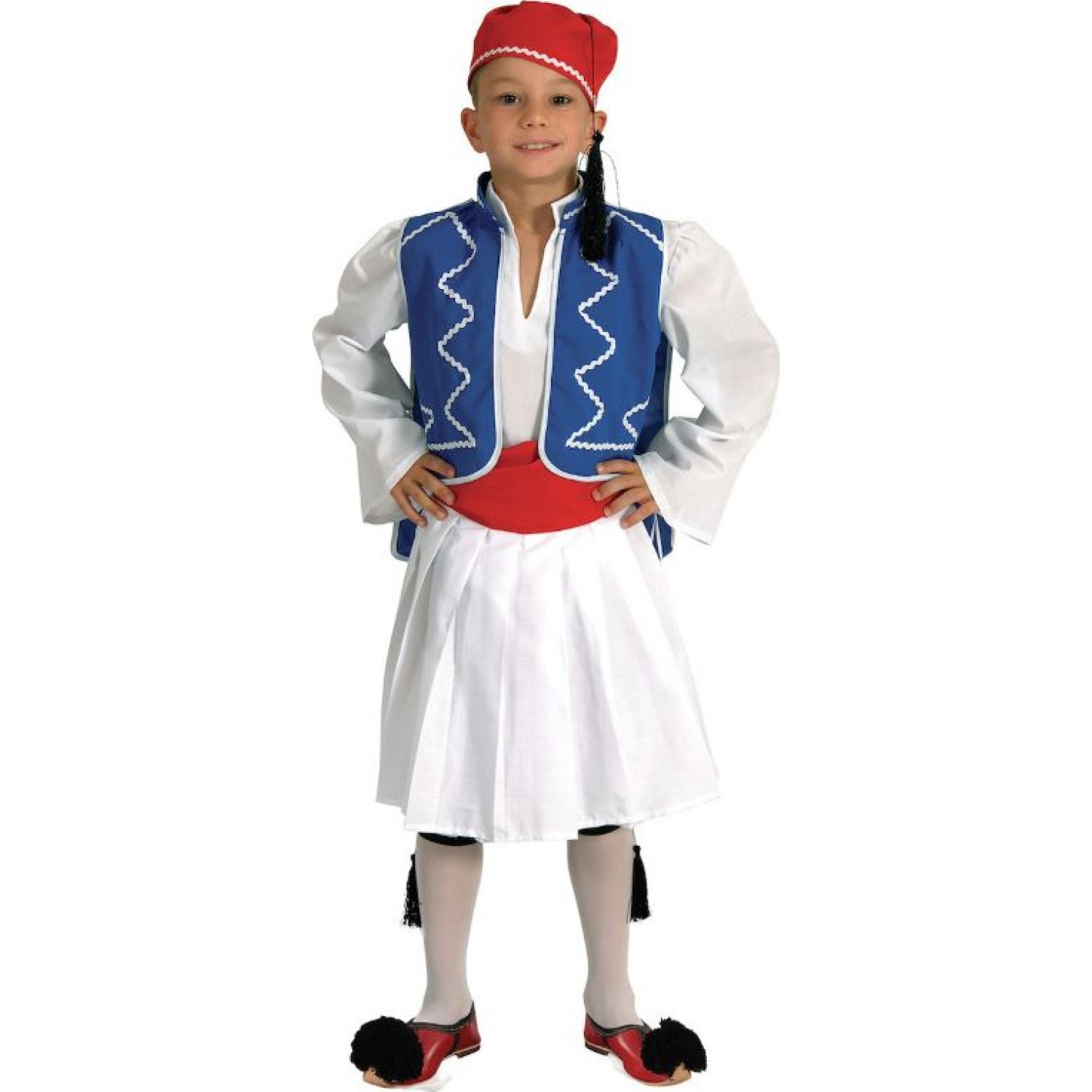 Παραδοσιακή στολή τσολιά παιδική 67900 Χειμωνιάτικα