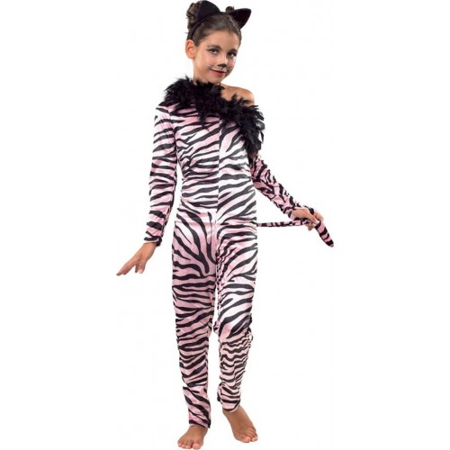 Παιδική στολή Ζέβρα φόρμα ροζ 53400