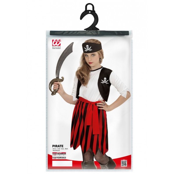 Παιδική στολή Πειρατίνα Halloween 07228 Αποκριάτικα 
