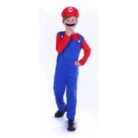 Παιδική στολή Υδραυλικός Mario 09874 Αποκριάτικα 