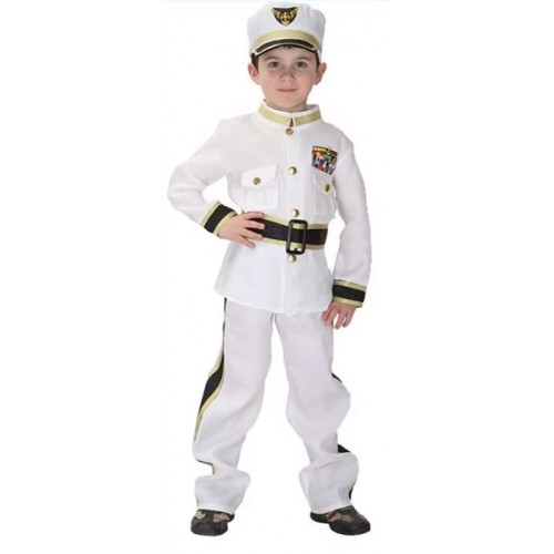 Παιδική στολή καπετάνιος με καπέλο 116033