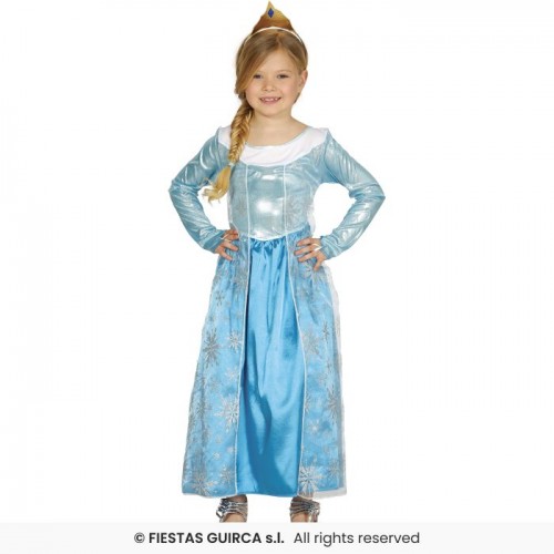Παιδική στολή Elsa Frozen Βασίλισσα του Πάγου 3-4 ετών 83388 Αποκριάτικα 