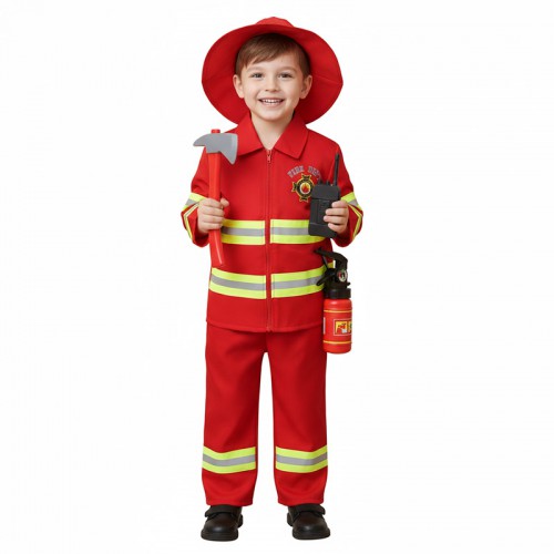 Παιδική στολή Πυροσβέστης με αξεσουάρ 03861 Αποκριάτικα 