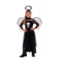 Παιδική στολή Μαύρος Άγγελος Halloween 12900 Αποκριάτικα 