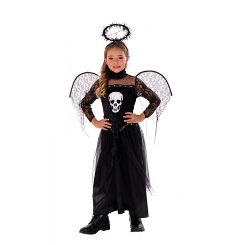 Παιδική στολή Μαύρος Άγγελος Halloween 12900 Αποκριάτικα 