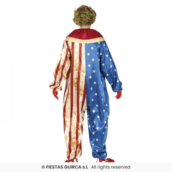 Στολή εφηβική Patriot Clown Κλόουν Halloween 77582 Αποκριάτικα 