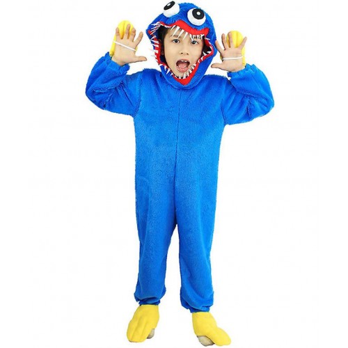 Παιδική στολή huggy wuggy μπλε 913902 Αποκριάτικα 