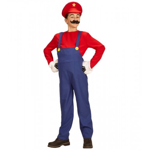 Παιδική στολή Υδραυλικός Mario 08706 Αποκριάτικα 