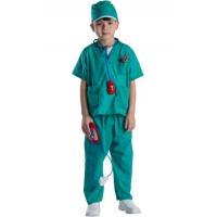 Παιδική στολή γιατρός χειρουργός 692108 Αποκριάτικα 