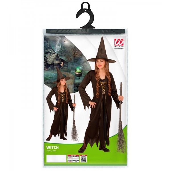 Παιδική στολή Μάγισσα Halloween 00436 Αποκριάτικα Παιδική στολή Μάγισσα Halloween 00436 Αποκριάτικα