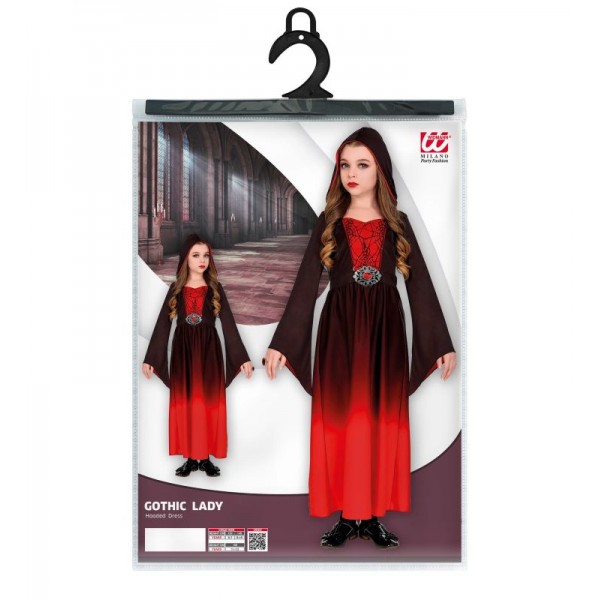 Παιδική στολή Gothic Girl Halloween 47467 Αποκριάτικα Παιδική στολή Gothic Girl Halloween 47467 Αποκριάτικα