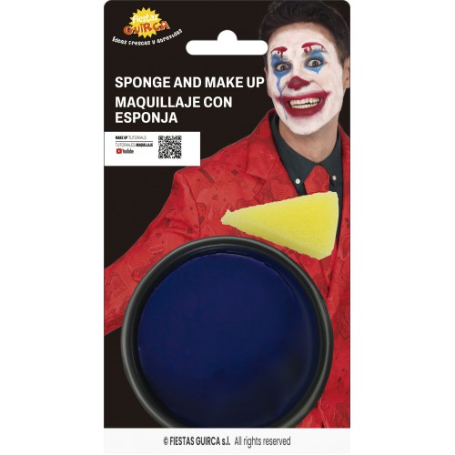 Χρώμα προσώπου σε βαζάκι μπλε 15624 Αποκριάτικα 