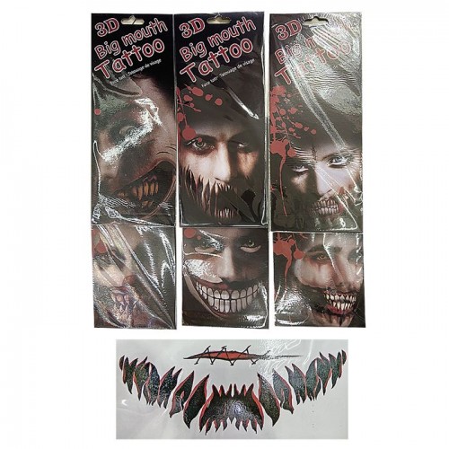 Αποκριάτικο τατουάζ προσώπου Halloween 32245 Αποκριάτικα 