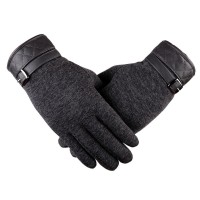 Γάντια αντρικά βαμβακερά για οθόνες αφής 4 χρώματα 30412 Χειμωνιάτικα