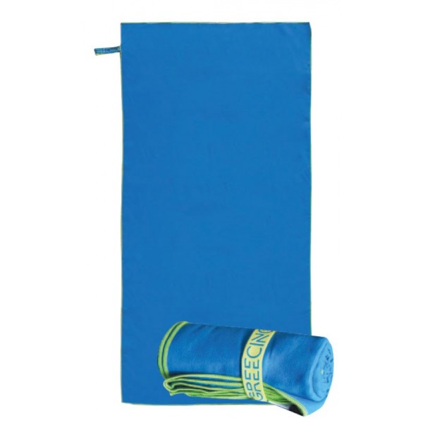 Πετσέτα microfiber suede μπλε 160*80 εκ. 34488 Καλοκαιρινά