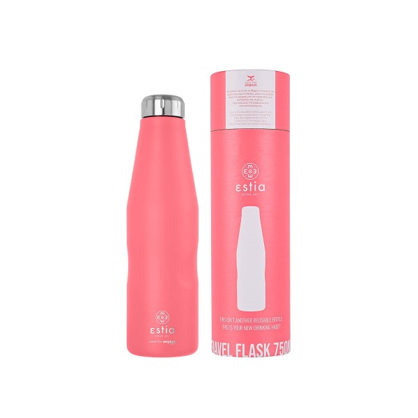 ΘΕΡΜΟΣ ESTIA TRAVEL FLASK SAVE THE AEGEAN 750ml FUSION CORAL 01-16586 Καλοκαιρινά ΘΕΡΜΟΣ ESTIA TRAVEL FLASK SAVE THE AEGEAN 750ml FUSION CORAL 01-16586 Καλοκαιρινά