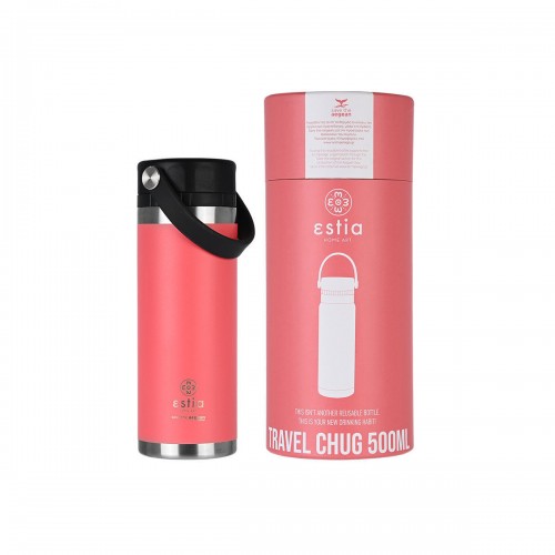 ΘΕΡΜΟΣ TRAVEL CHUG SAVE THE AEGEAN 500ml FUSION CORAL 01-17729 Καλοκαιρινά