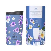 ΘΕΡΜΟΣ ESTIA TRAVEL MUG SAVE THE AEGEAN 350ml GARDEN BLUE 01-20439 Καλοκαιρινά