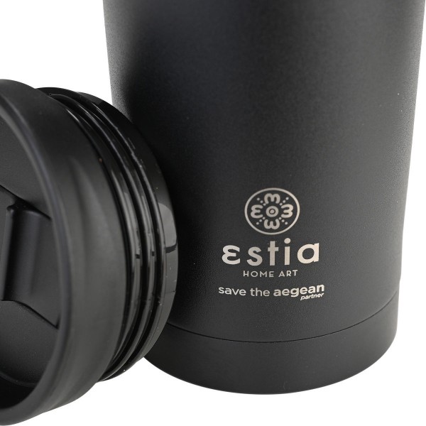 ΘΕΡΜΟΣ ESTIA TRAVEL MUG SAVE THE AEGEAN 450ml MIDNIGHT BLACK 01-20316 Καλοκαιρινά ΘΕΡΜΟΣ ESTIA TRAVEL MUG SAVE THE AEGEAN 450ml MIDNIGHT BLACK 01-20316 Καλοκαιρινά