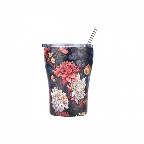 ΘΕΡΜΟΣ ESTIA COFFEE MUG SAVE THE AEGEAN 350ml MIDNIGHT BLOSSOM 01-22945 Καλοκαιρινά