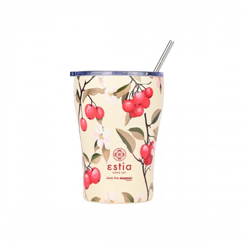 ΘΕΡΜΟΣ ESTIA COFFEE MUG SAVE THE AEGEAN 350ml SAKURA WHISPER 01-22990 Καλοκαιρινά