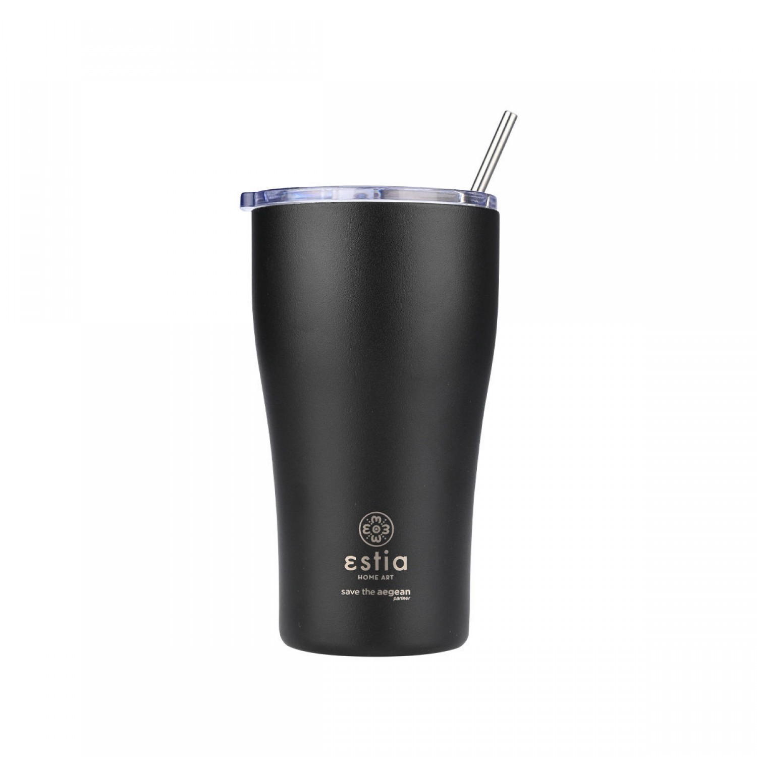ΘΕΡΜΟΣ ESTIA COFFEE MUG SAVE THE AEGEAN 500ml MIDNIGHT BLACK 01-23122 Καλοκαιρινά ΘΕΡΜΟΣ ESTIA COFFEE MUG SAVE THE AEGEAN 500ml MIDNIGHT BLACK 01-23122 Καλοκαιρινά