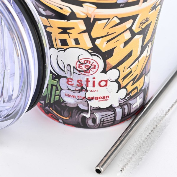 ΘΕΡΜΟΣ ESTIA COFFEE MUG SAVE THE AEGEAN 350ml GRAFFITI RHYTHM 01-22914 Καλοκαιρινά ΘΕΡΜΟΣ ESTIA COFFEE MUG SAVE THE AEGEAN 350ml GRAFFITI RHYTHM 01-22914 Καλοκαιρινά
