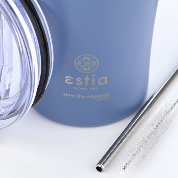 ΘΕΡΜΟΣ ESTIA COFFEE MUG SAVE THE AEGEAN 500ml DENIM BLUE 01-23188 Καλοκαιρινά ΘΕΡΜΟΣ ESTIA COFFEE MUG SAVE THE AEGEAN 500ml DENIM BLUE 01-23188 Καλοκαιρινά