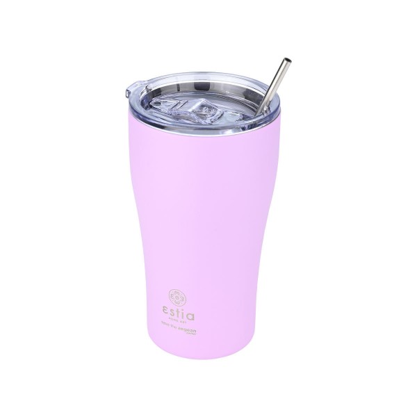 ΘΕΡΜΟΣ ESTIA COFFEE MUG SAVE THE AEGEAN 500ml LAVENDER PURPLE 01-23195 Καλοκαιρινά