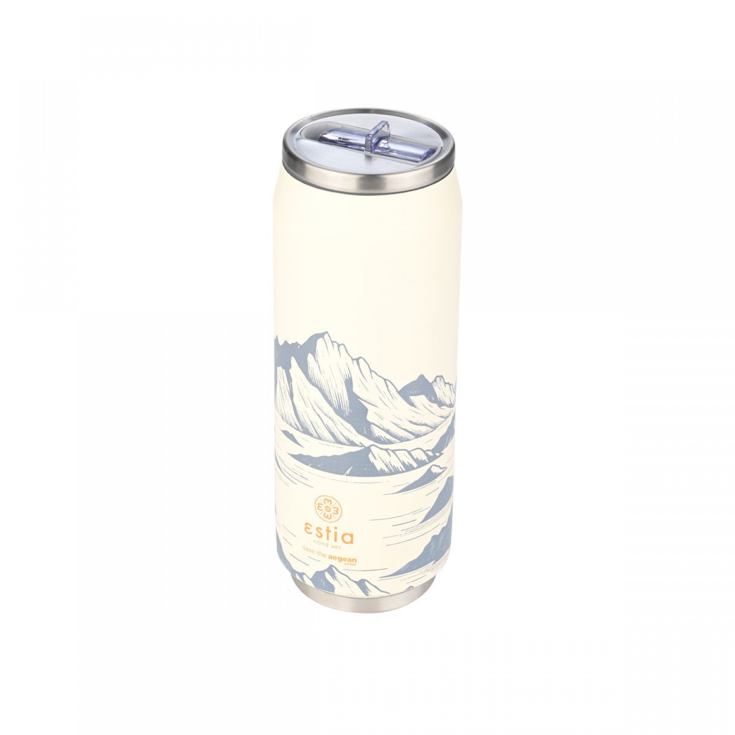 ΘΕΡΜΟΣ ESTIA TRAVEL CUP SAVE THE AEGEAN 500ml ALPINE ESSENCE 01-22754 Καλοκαιρινά