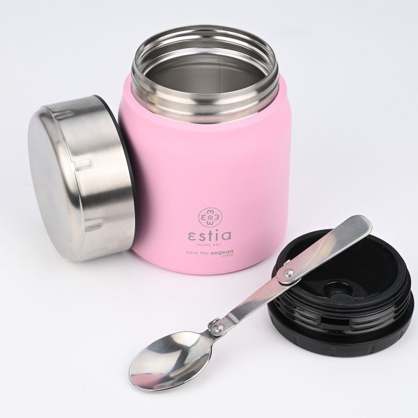 ΘΕΡΜΟΣ LUNCH POT SAVE THE AEGEAN 0.5lt BLOSSOM ROSE 01-21665 Καλοκαιρινά