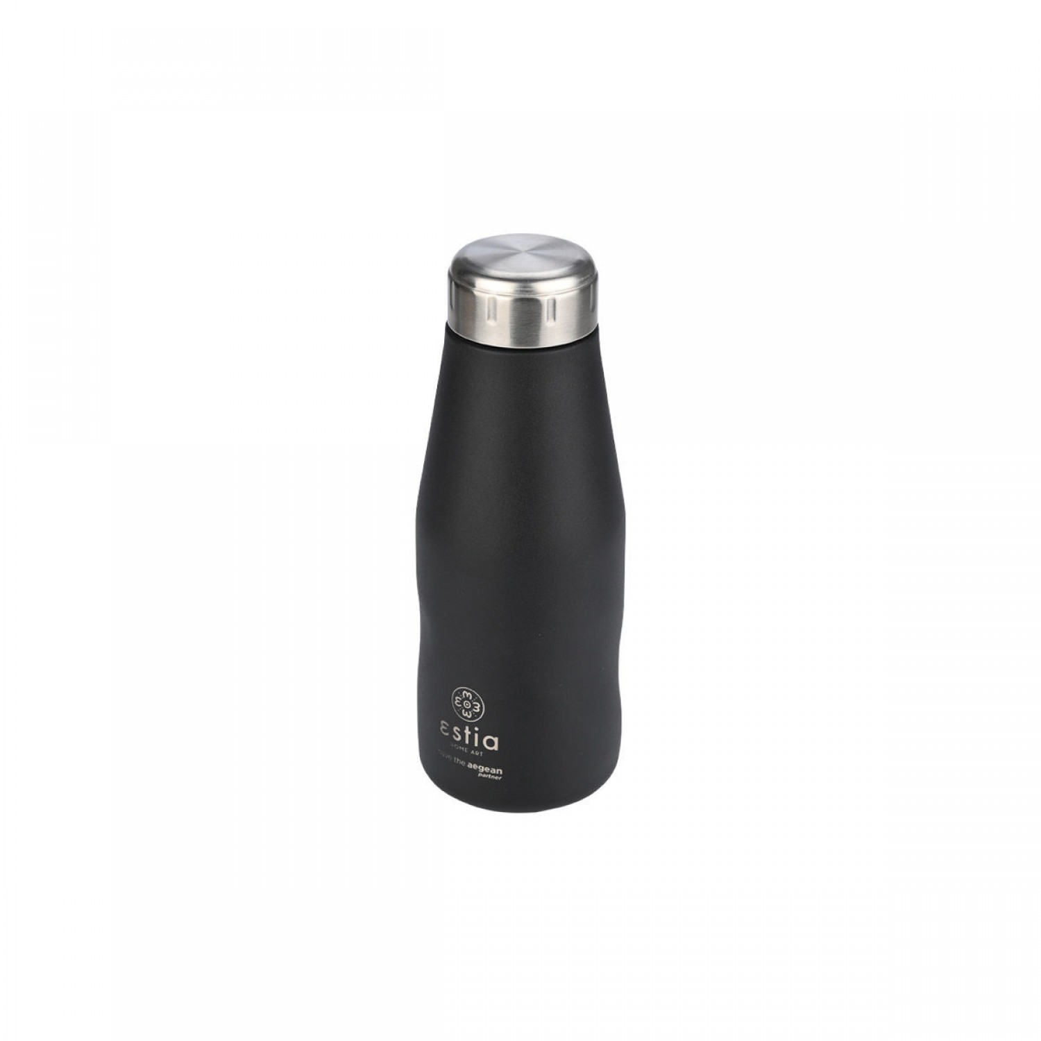 ΘΕΡΜΟΣ ESTIA TRAVEL FLASK SAVE THE AEGEAN 350ml MIDNIGHT BLACK 01-22297 Καλοκαιρινά