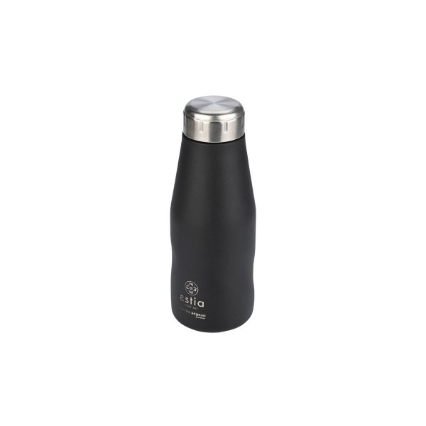 ΘΕΡΜΟΣ ESTIA TRAVEL FLASK SAVE THE AEGEAN 350ml MIDNIGHT BLACK 01-22297 Καλοκαιρινά