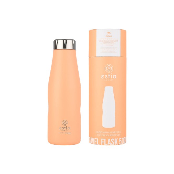 ΘΕΡΜΟΣ ESTIA TRAVEL FLASK SAVE THE AEGEAN 500ml PEACH FUZZ 01-23447 Καλοκαιρινά ΘΕΡΜΟΣ ESTIA TRAVEL FLASK SAVE THE AEGEAN 500ml PEACH FUZZ 01-23447 Καλοκαιρινά