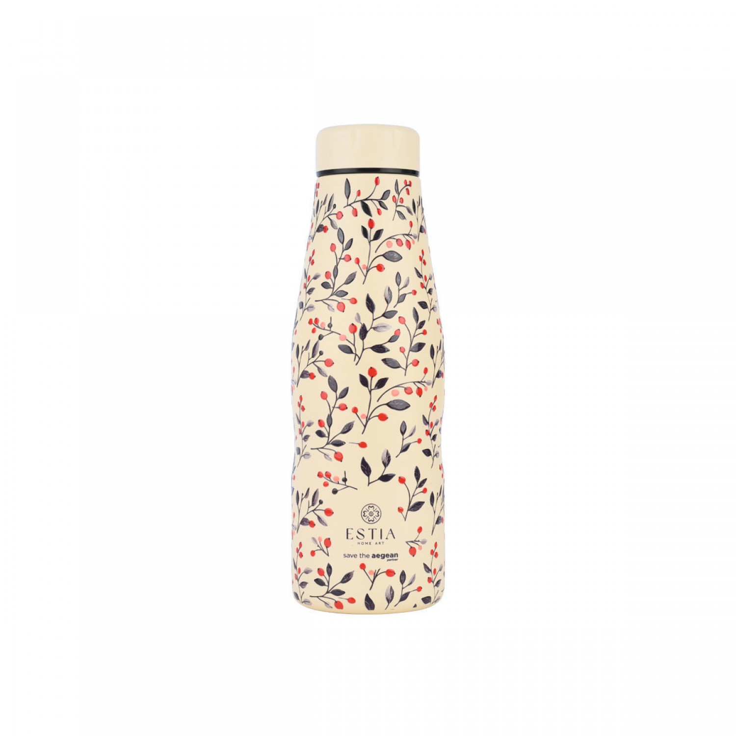 ΘΕΡΜΟΣ ESTIA TRAVEL FLASK SAVE THE AEGEAN 500ml BLOOM BEIGE 01-31558 Καλοκαιρινά ΘΕΡΜΟΣ ESTIA TRAVEL FLASK SAVE THE AEGEAN 500ml BLOOM BEIGE 01-31558 Καλοκαιρινά