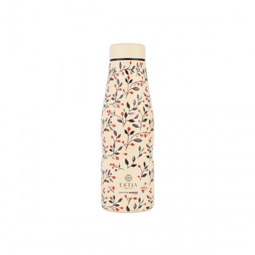 ΘΕΡΜΟΣ ESTIA TRAVEL FLASK SAVE THE AEGEAN 500ml BLOOM BEIGE 01-31558 Καλοκαιρινά