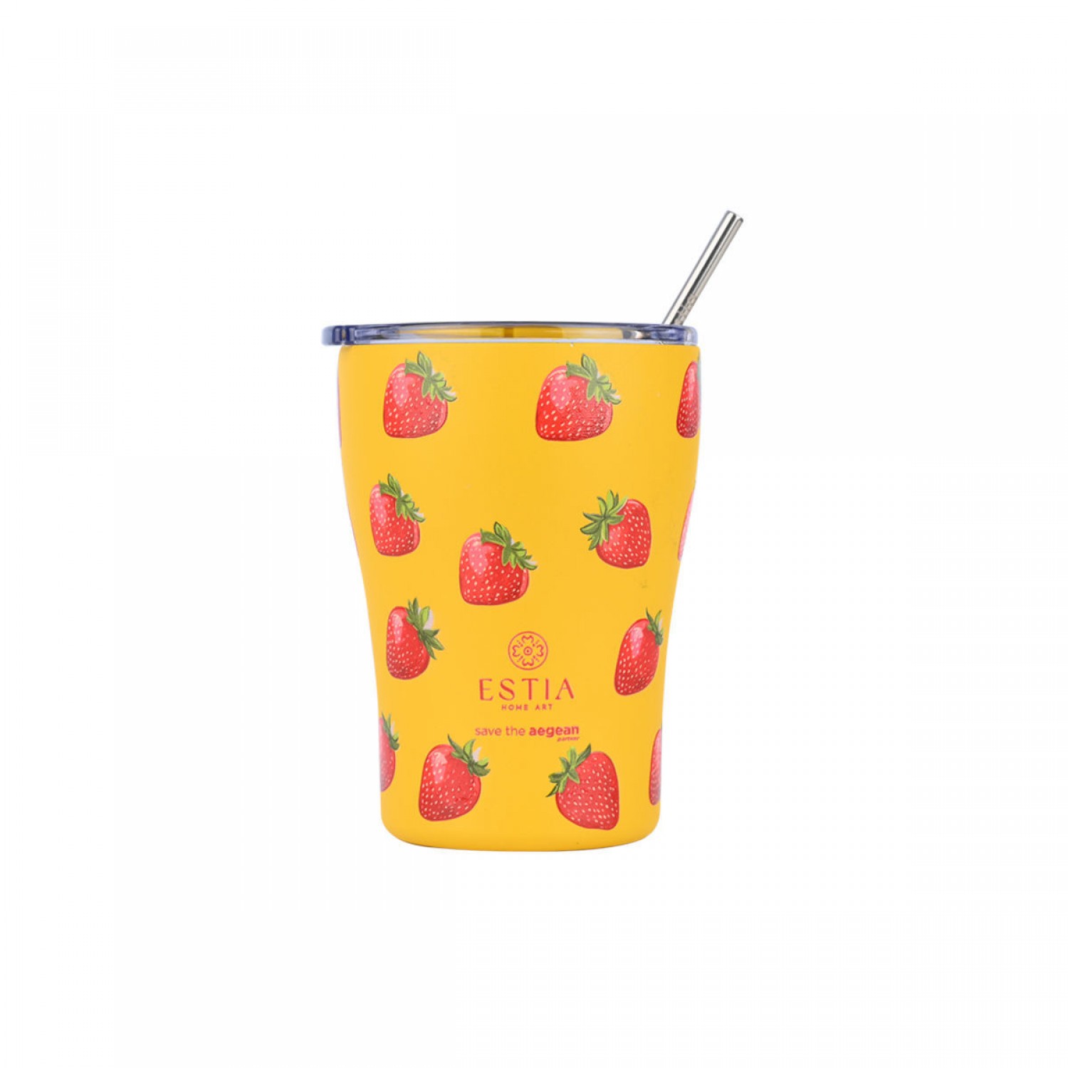 ΘΕΡΜΟΣ ESTIA COFFEE MUG SAVE THE AEGEAN 350ml BERRY BRIGHT 01-31688 Καλοκαιρινά ΘΕΡΜΟΣ ESTIA COFFEE MUG SAVE THE AEGEAN 350ml BERRY BRIGHT 01-31688 Καλοκαιρινά
