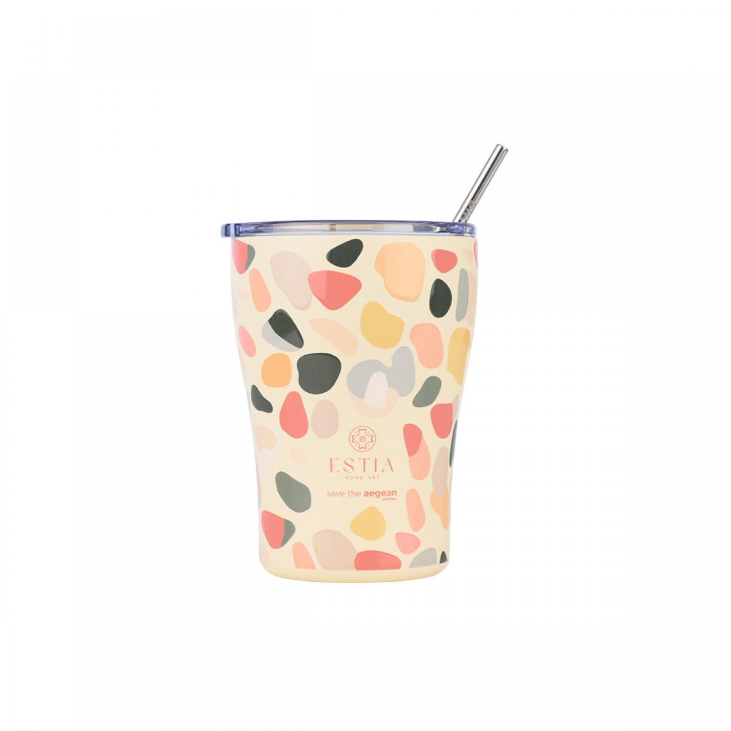 ΘΕΡΜΟΣ ESTIA COFFEE MUG SAVE THE AEGEAN 350ml HUE PEBBLES 01-31718 Καλοκαιρινά ΘΕΡΜΟΣ ESTIA COFFEE MUG SAVE THE AEGEAN 350ml HUE PEBBLES 01-31718 Καλοκαιρινά