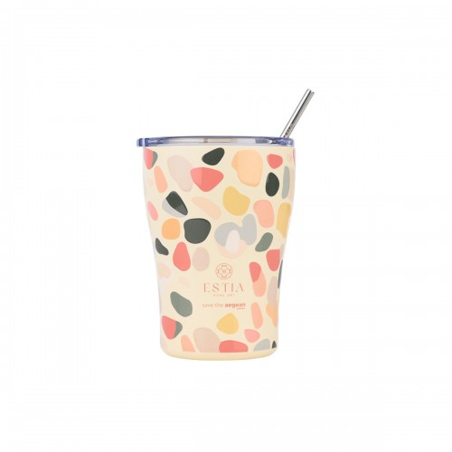ΘΕΡΜΟΣ ESTIA COFFEE MUG SAVE THE AEGEAN 350ml HUE PEBBLES 01-31718 Καλοκαιρινά