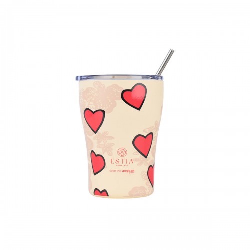 ΘΕΡΜΟΣ ESTIA COFFEE MUG SAVE THE AEGEAN 350ml TENDER LACE 01-31817 Καλοκαιρινά