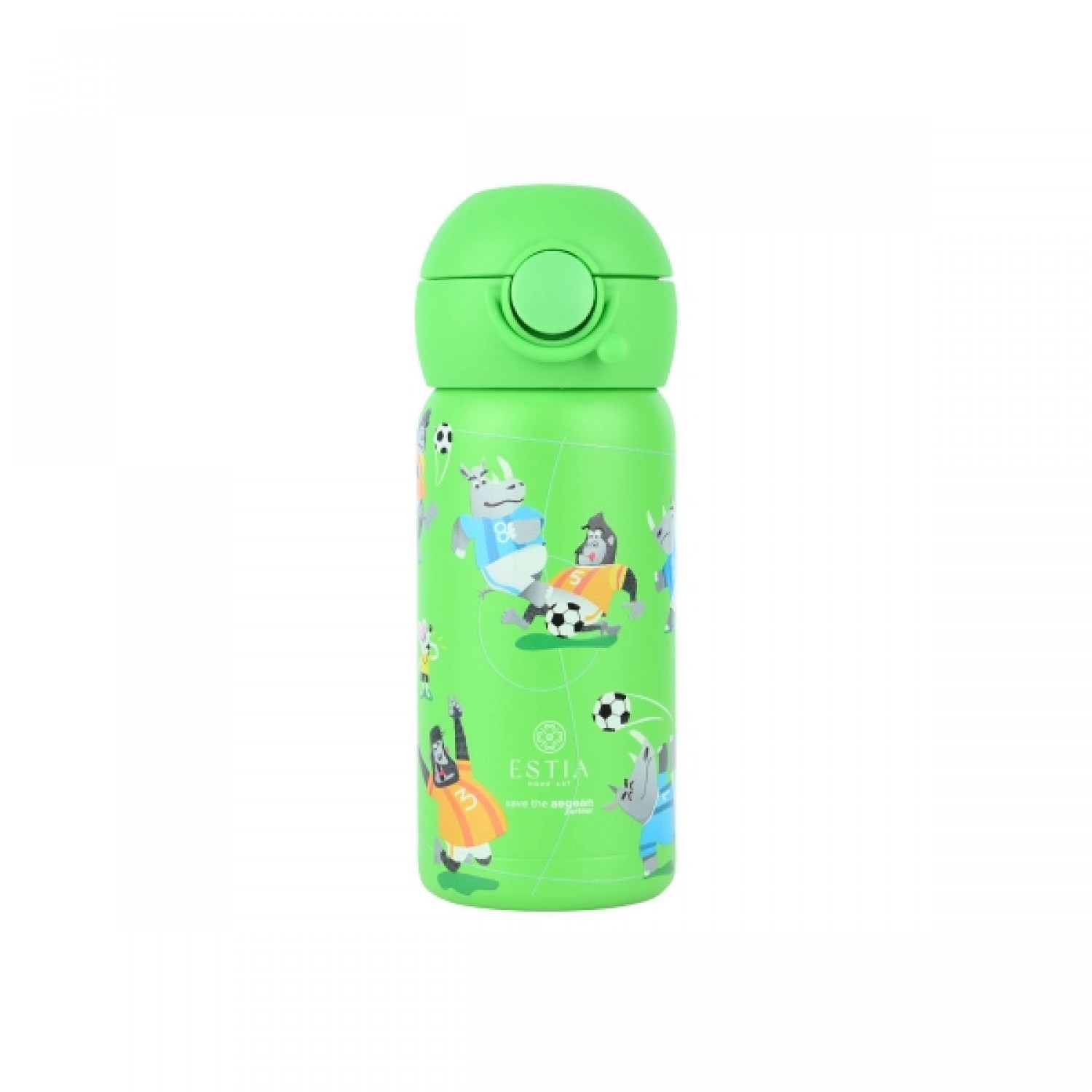 ΘΕΡΜΟΣ ESTIA ΠΑΙΔΙΚΟ WONDER BOTTLE SAVE THE AEGEAN 350ml JUNGLE KICK 01-33095 Καλοκαιρινά