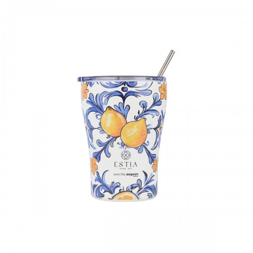ΘΕΡΜΟΣ ESTIA COFFEE MUG SAVE THE AEGEAN 350ml AMALFI COAST 01-31756 Καλοκαιρινά